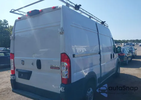 2017 Ram Promaster 1500 High Roof 136 Wb z USA, uszkodzony, nr VIN 3C6TRVBG6HE524239